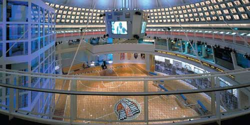 Naismith Basketball Hall of Fame in Springfield, MA - Photo Credit Explore Western Mass and Greater Springfield CVB