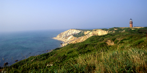 Aquinnah cliffs on martha's vineyard